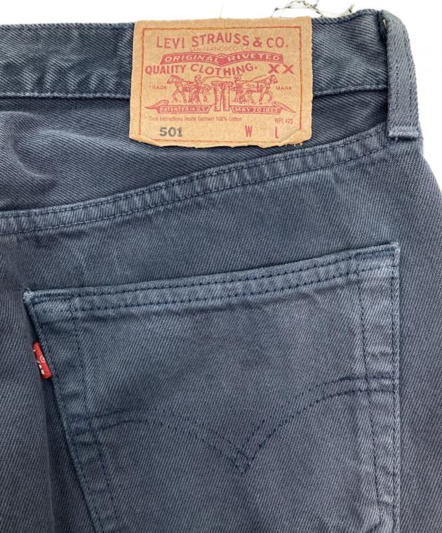 中古・古着通販】LEVI'S (リーバイス) 501デニムパンツ グレー サイズ