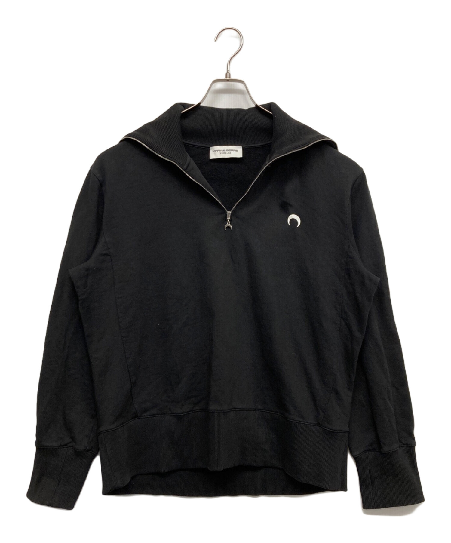 中古・古着通販】marine serre (マリーンセル) Half-Zip Sweater 