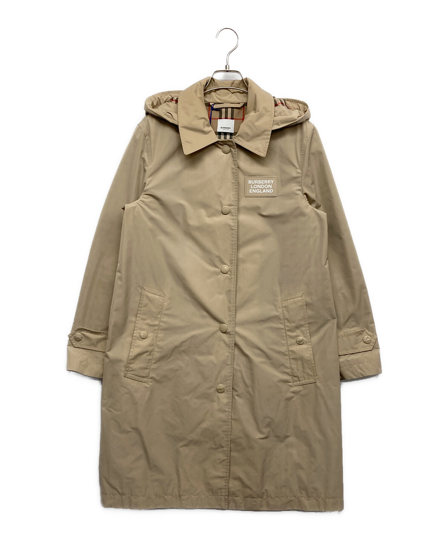クリアランス人気商品 BURBERRY フード付きコート サイズ38 【公式通販】