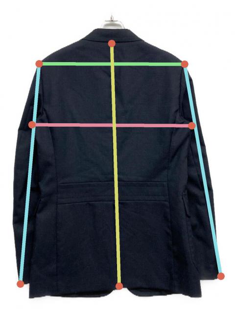 中古・古着通販】KOLOR (カラー) テーラードジャケット ネイビー