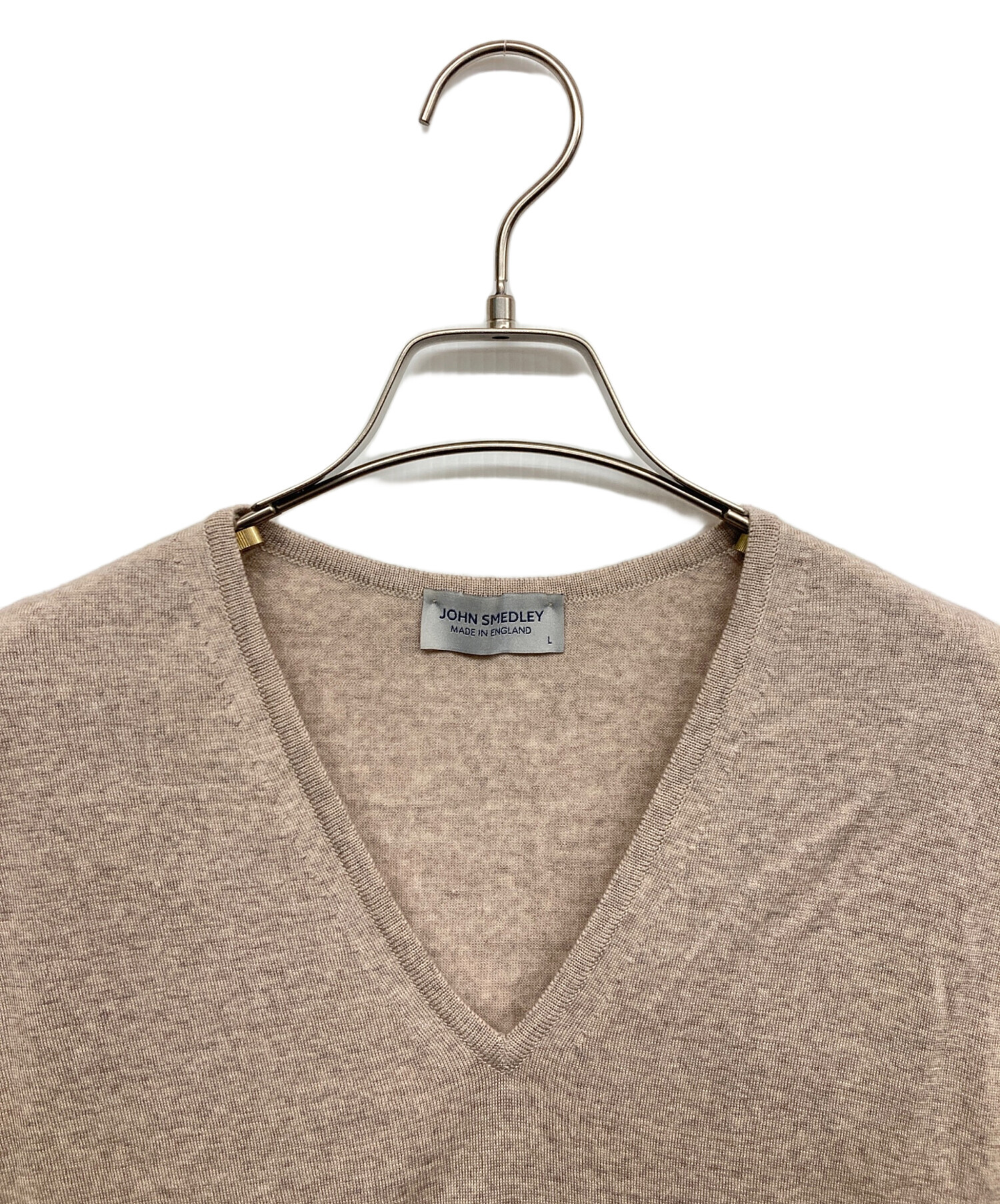 中古・古着通販】JOHN SMEDLEY (ジョンスメドレー) Vネックニット