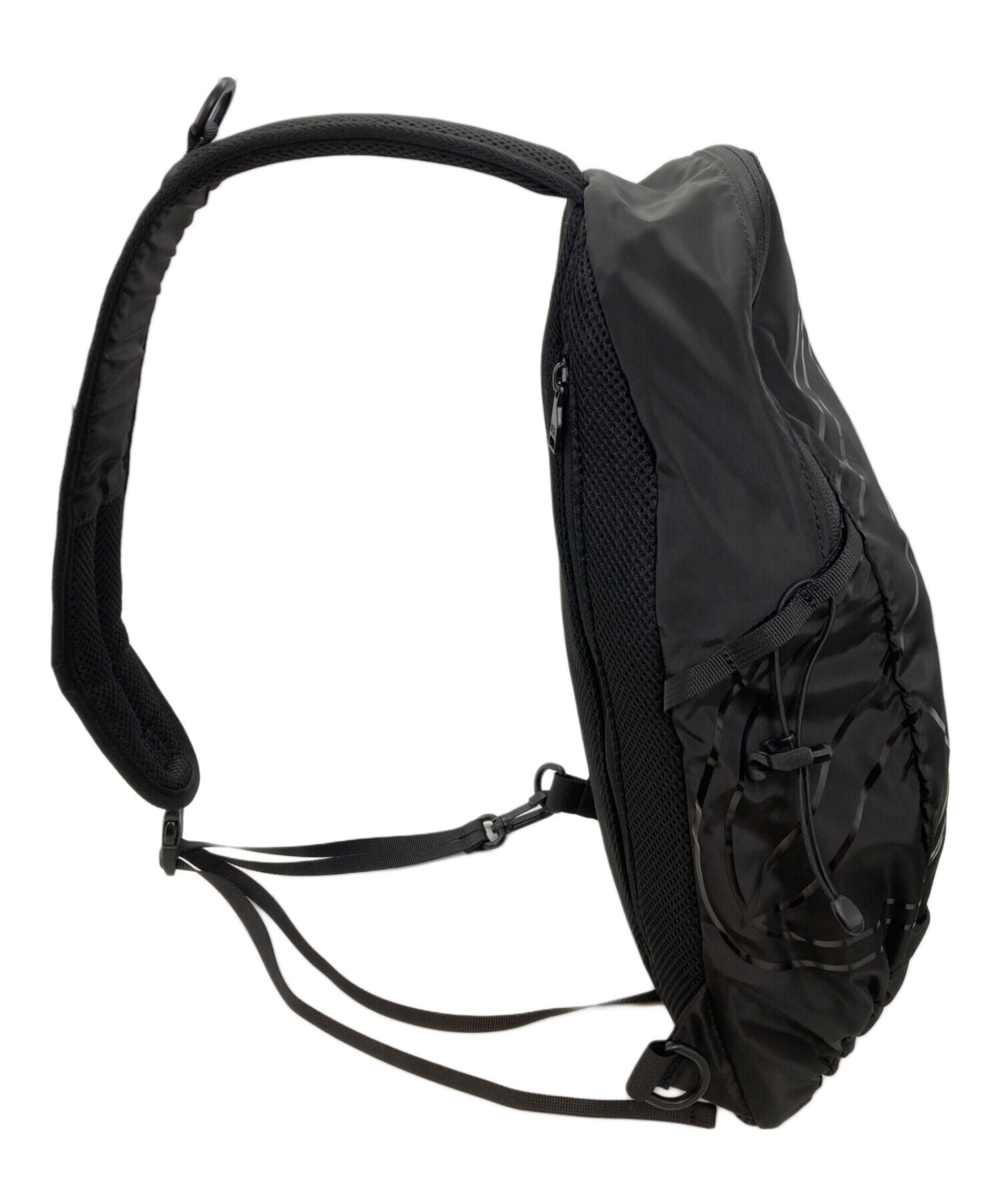 中古・古着通販】DIESEL (ディーゼル) DRAPE SLING BAG ブラック