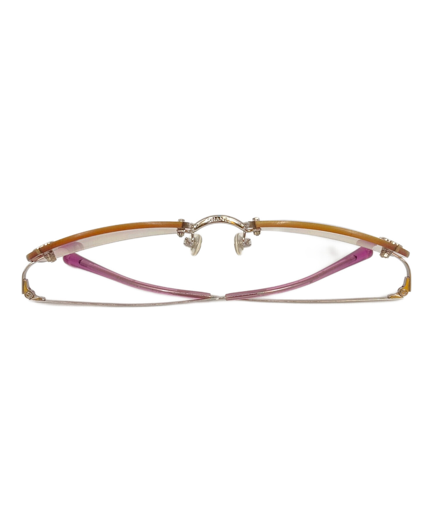 CHANEL グラデーションパープル サングラス 中古・古着通販】CHANEL (シャネル) グラデーションココマーク