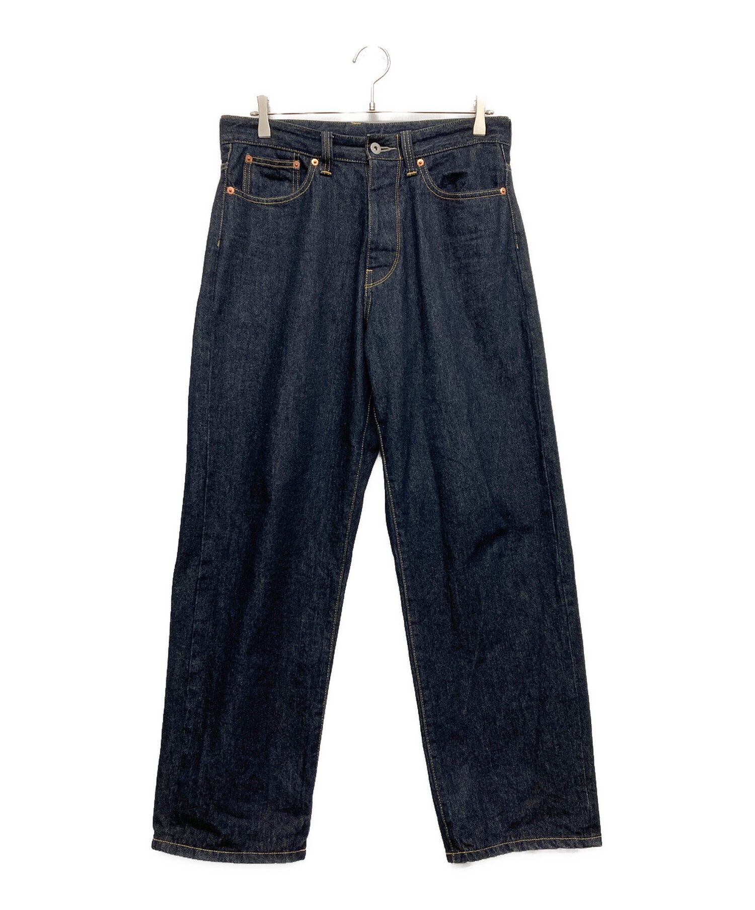 中古・古着通販】Backers (バッカーズ) リジットワイドデニムパンツ