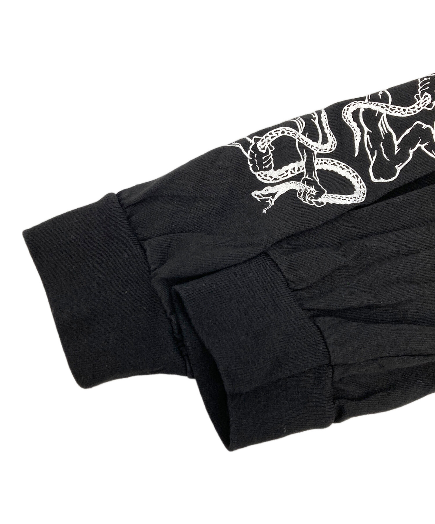 中古・古着通販】MASSES (マシス) 長袖カットソー ブラック サイズ:XL