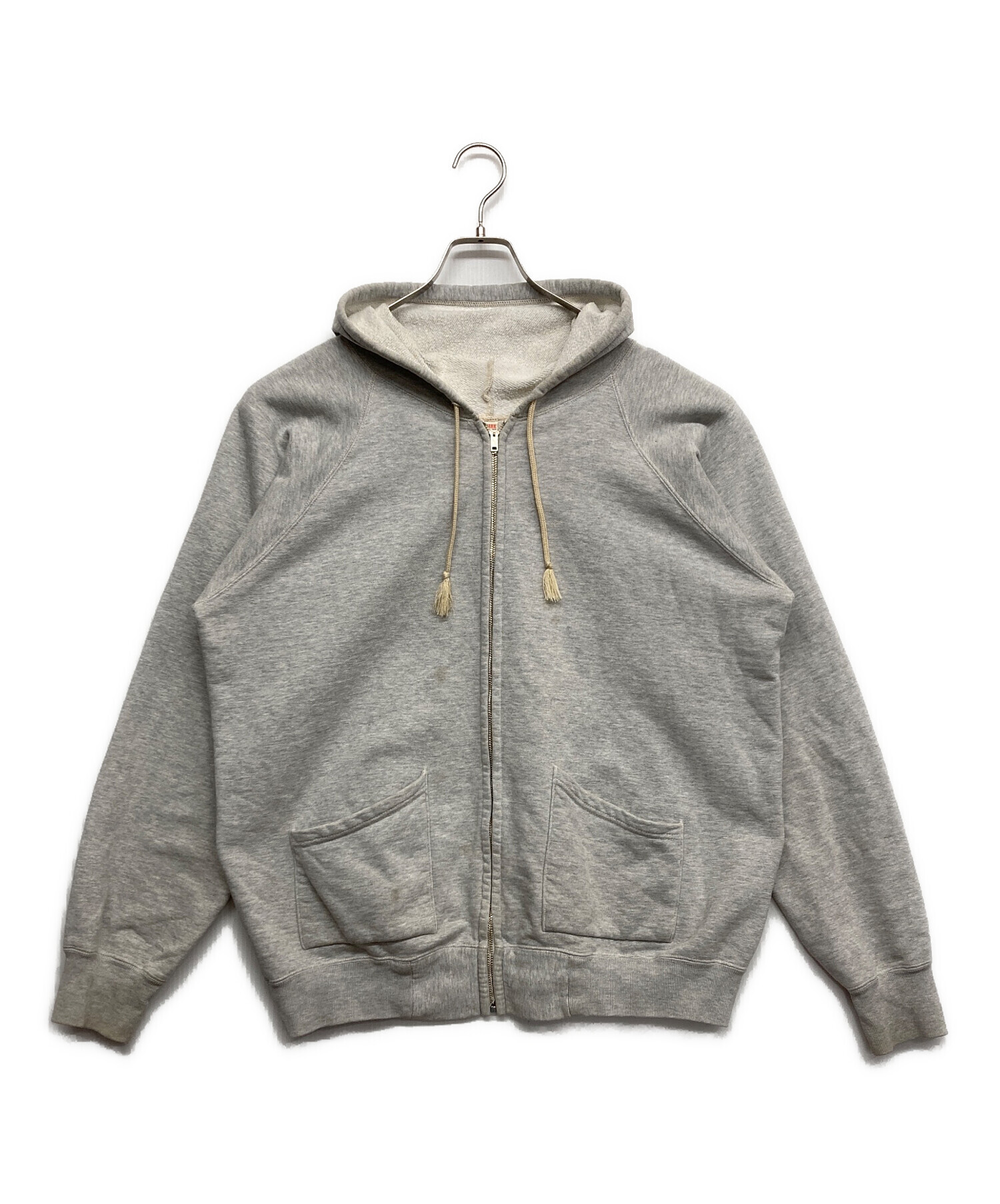 中古・古着通販】Joe McCOY (ジョーマッコイ) ジップパーカー グレー