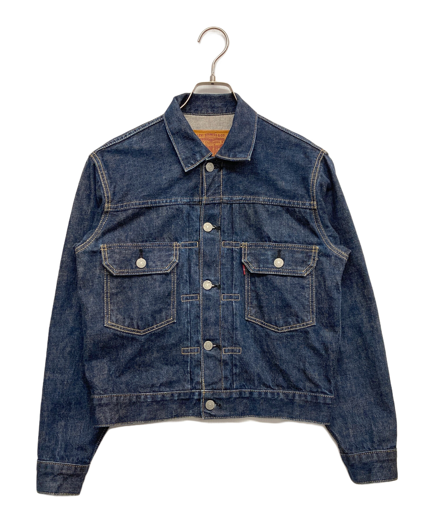 中古・古着通販】LEVI'S (リーバイス) デニムジャケット インディゴ