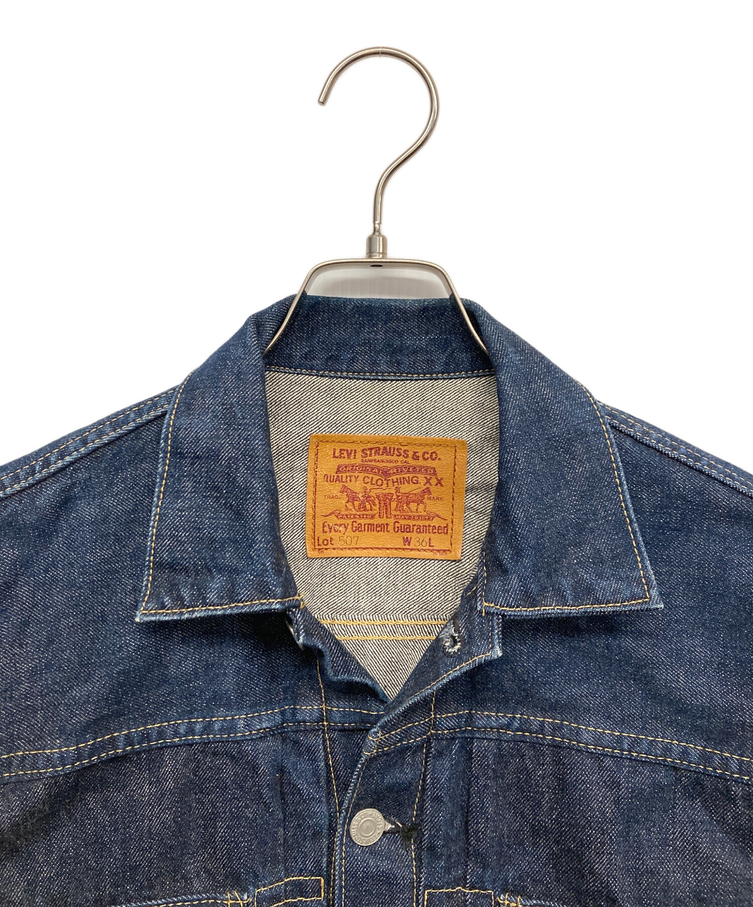 LEVI'S Lot 507 デニムジャケット W36L ダークブルー 【公式通販】
