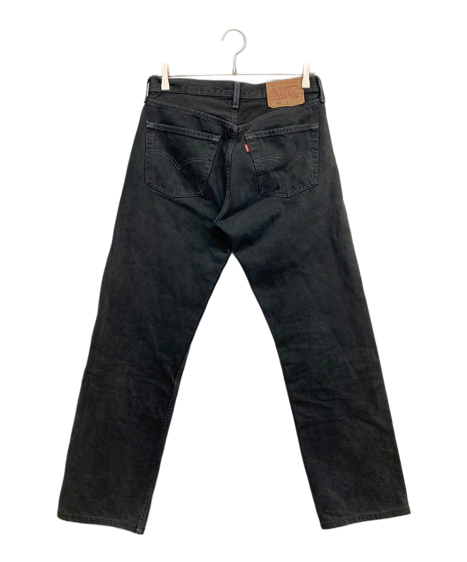 リーバイス501 ブラック　w31 中古・古着通販】LEVI'S (リーバイス) 501デニムパンツ ブラック