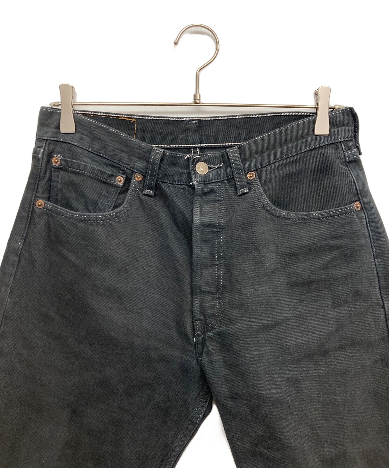 リーバイス501 ブラック　w31 中古・古着通販】LEVI'S (リーバイス) 501デニムパンツ ブラック