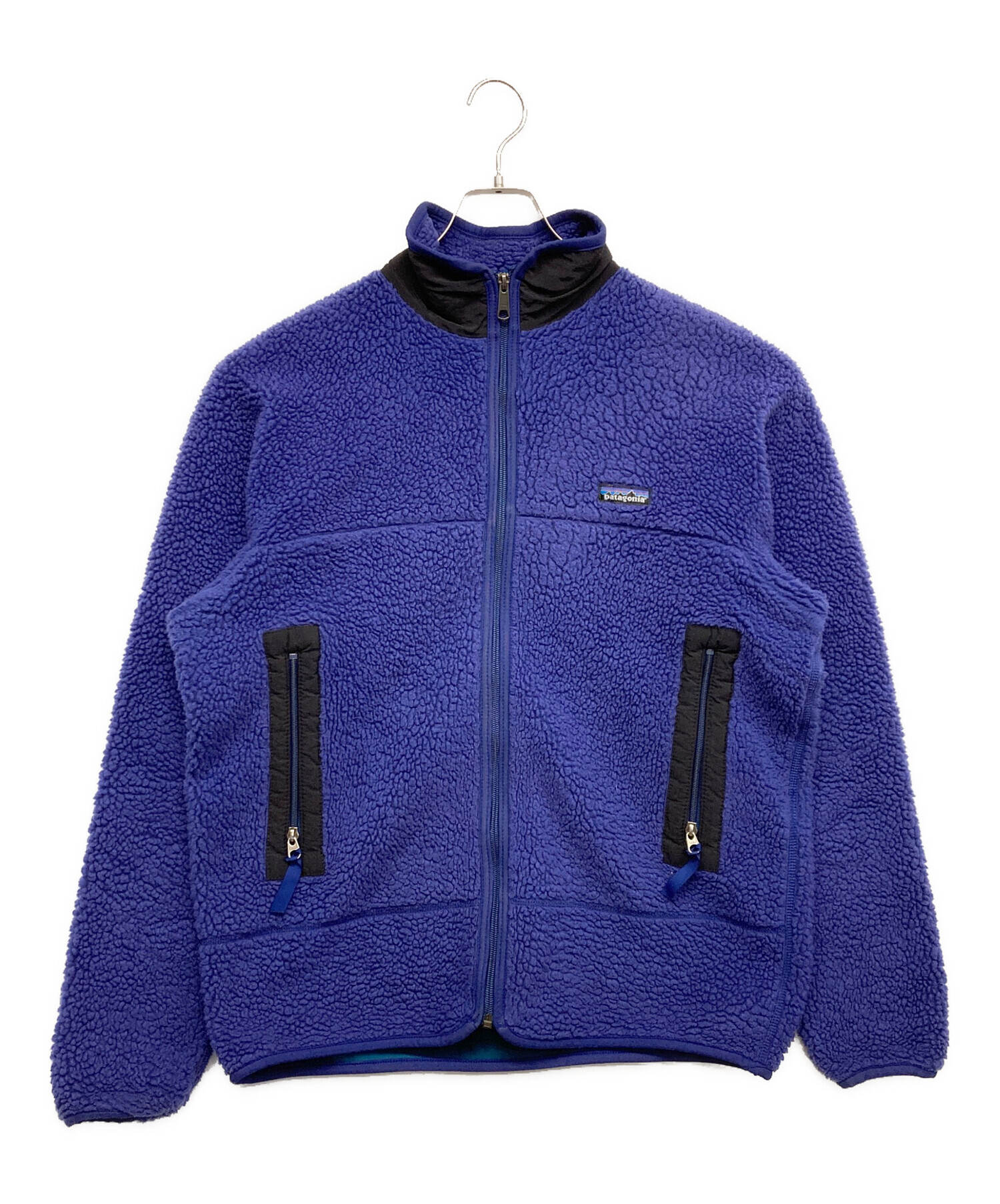 【美品】patagonia ボア裏地 ジャケット 青 中古・古着通販】Patagonia (パタゴニア) ボアジャケット ブルーベリー