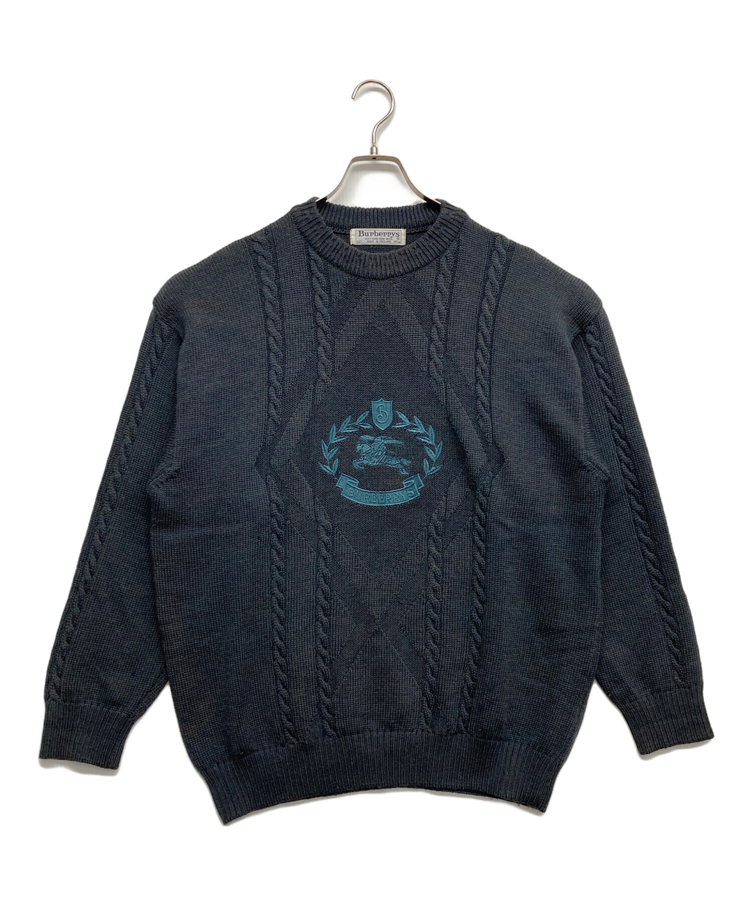 中古・古着通販】Burberry's (バーバリーズ) ロゴクルーネックニット