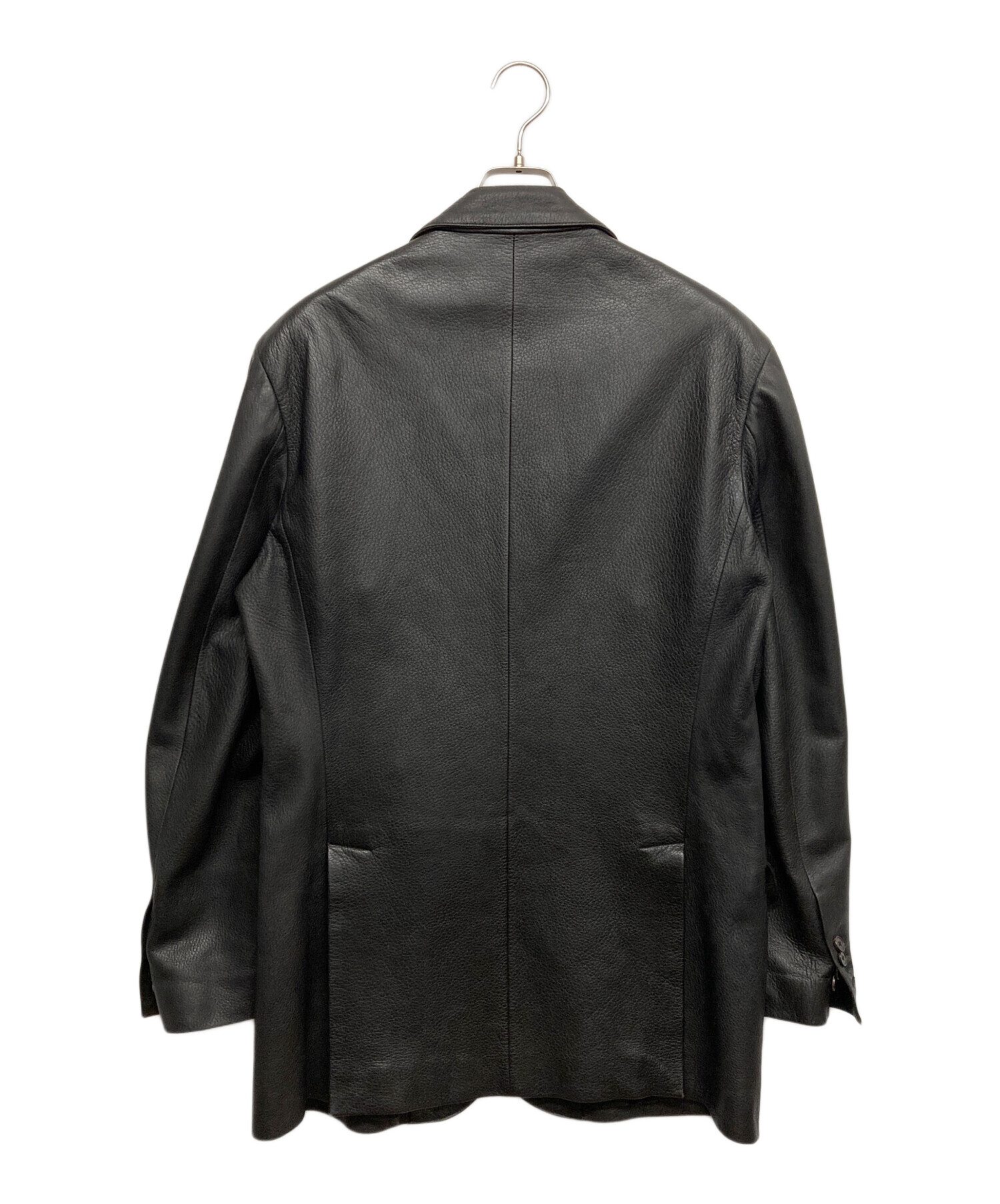 中古・古着通販】HERMES (エルメス) ディアスキンレザージャケット