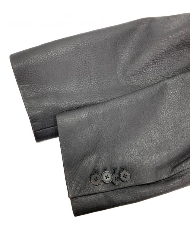 中古・古着通販】HERMES (エルメス) ディアスキンレザージャケット