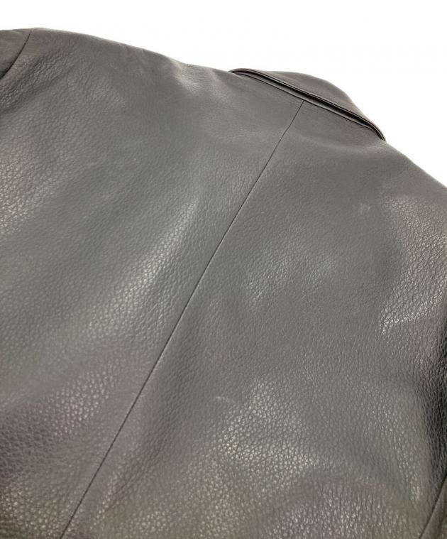 中古・古着通販】HERMES (エルメス) ディアスキンレザージャケット