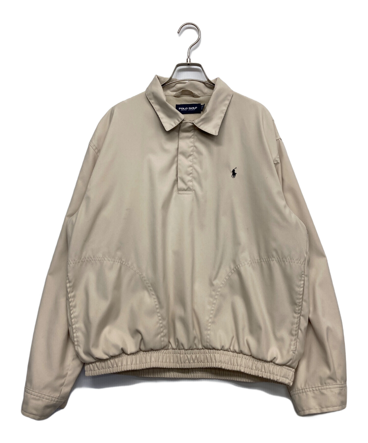 【POLO GOLF】 ポロゴルフ (M) ゴルフウェア アウター ジャンパー 中古・古着通販】POLO GOLF (ポロ ゴルフ) ハーフボタンジャケット