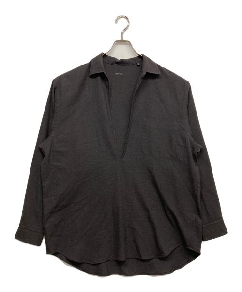 COMOLI ウールビエラスキッパーシャツ サイズ3 中古・古着通販】COMOLI (コモリ) ウール ビエラ スキッパーシャツ