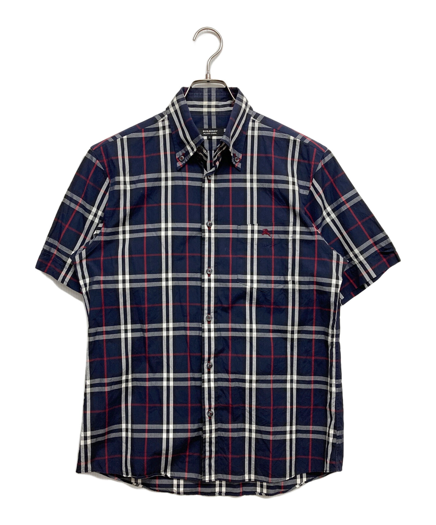 BURBERRY 半袖 ブラック Lサイズ BURBERRY BLACK LABEL Tシャツ Lサイズ バーバリー 半袖 - メルカリ