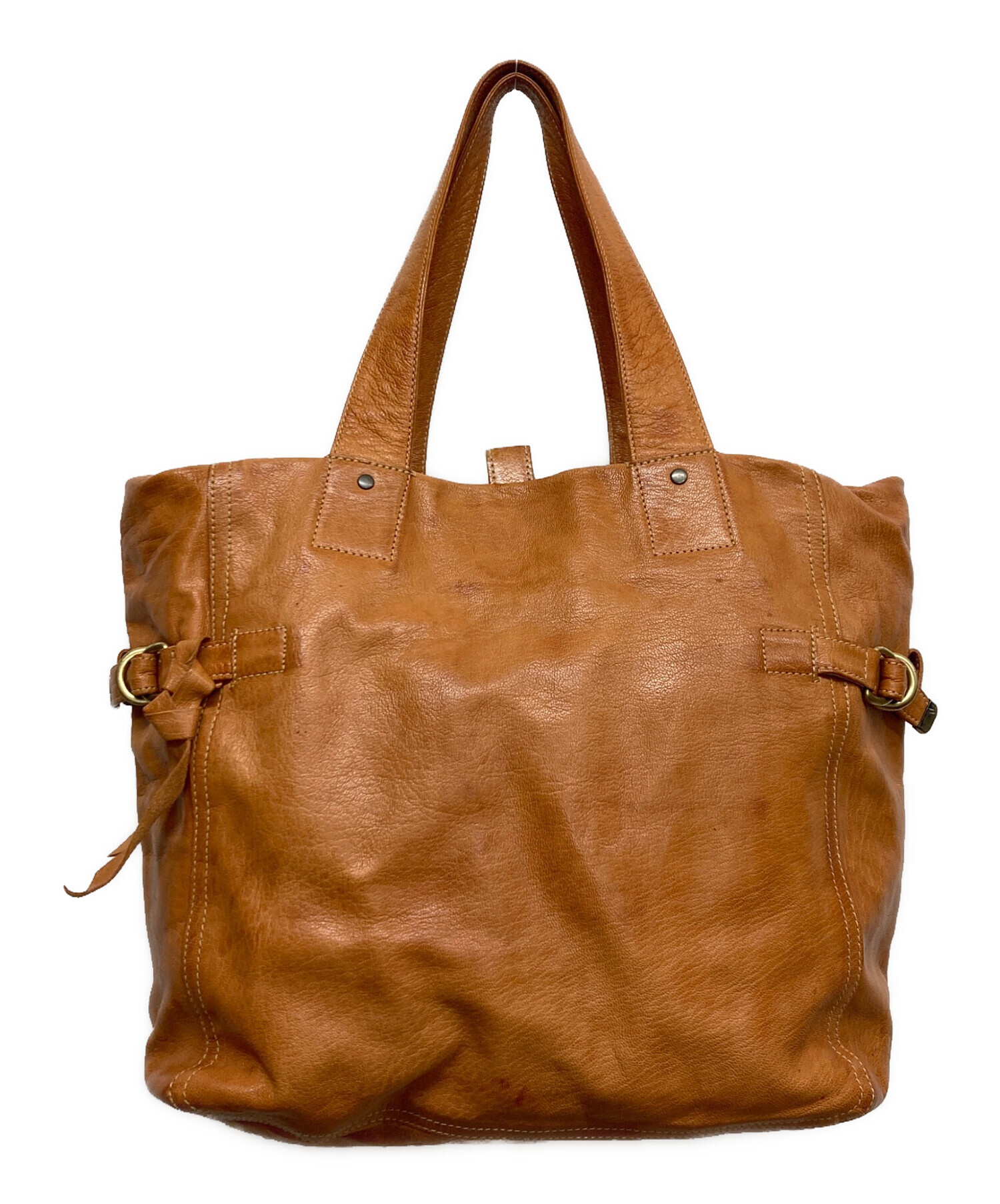 genten (ゲンテン) トートバッグ ブラウン genten トートバッグ