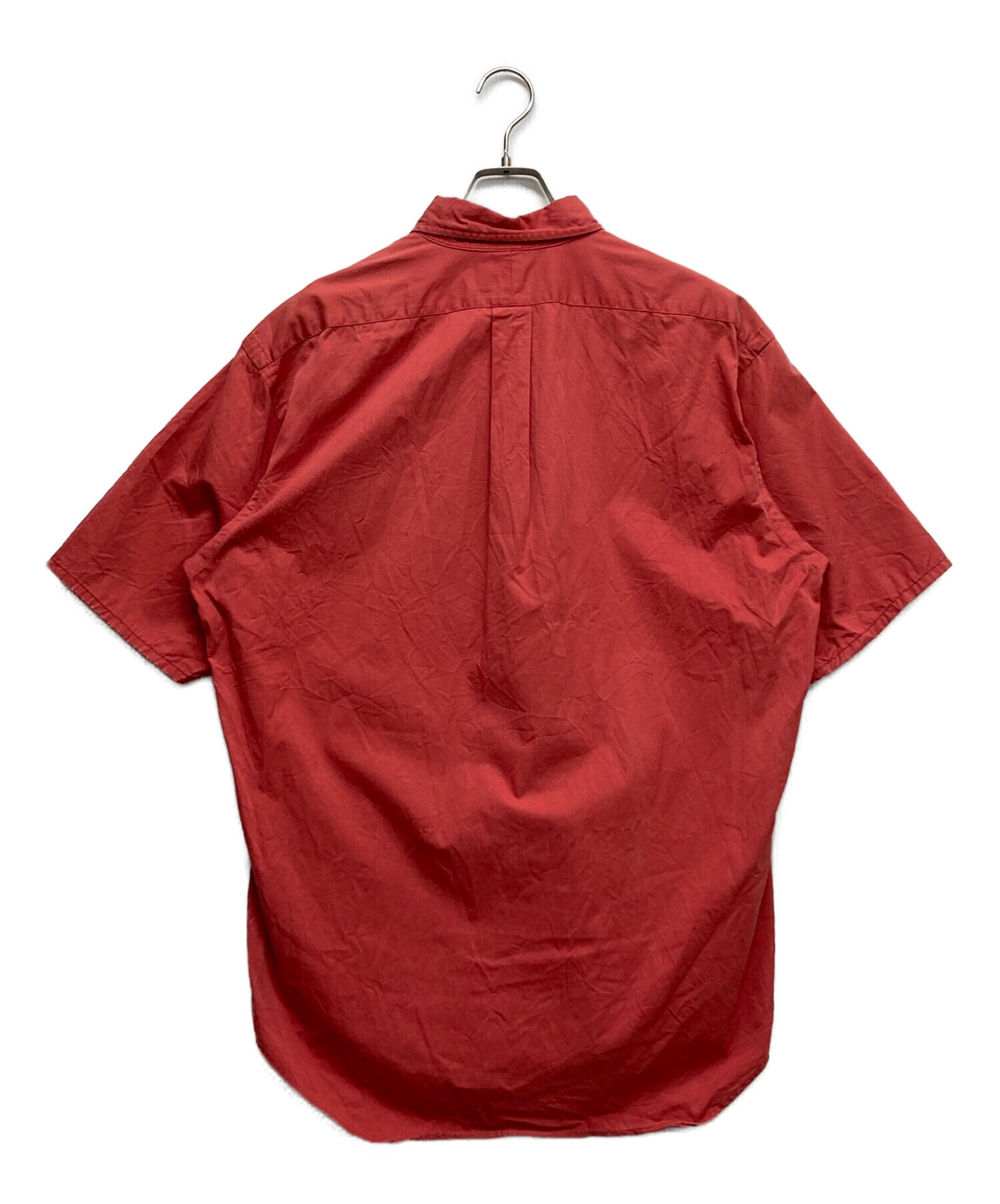中古・古着通販】RALPH LAUREN (ラルフローレン) 半袖シャツ レッド