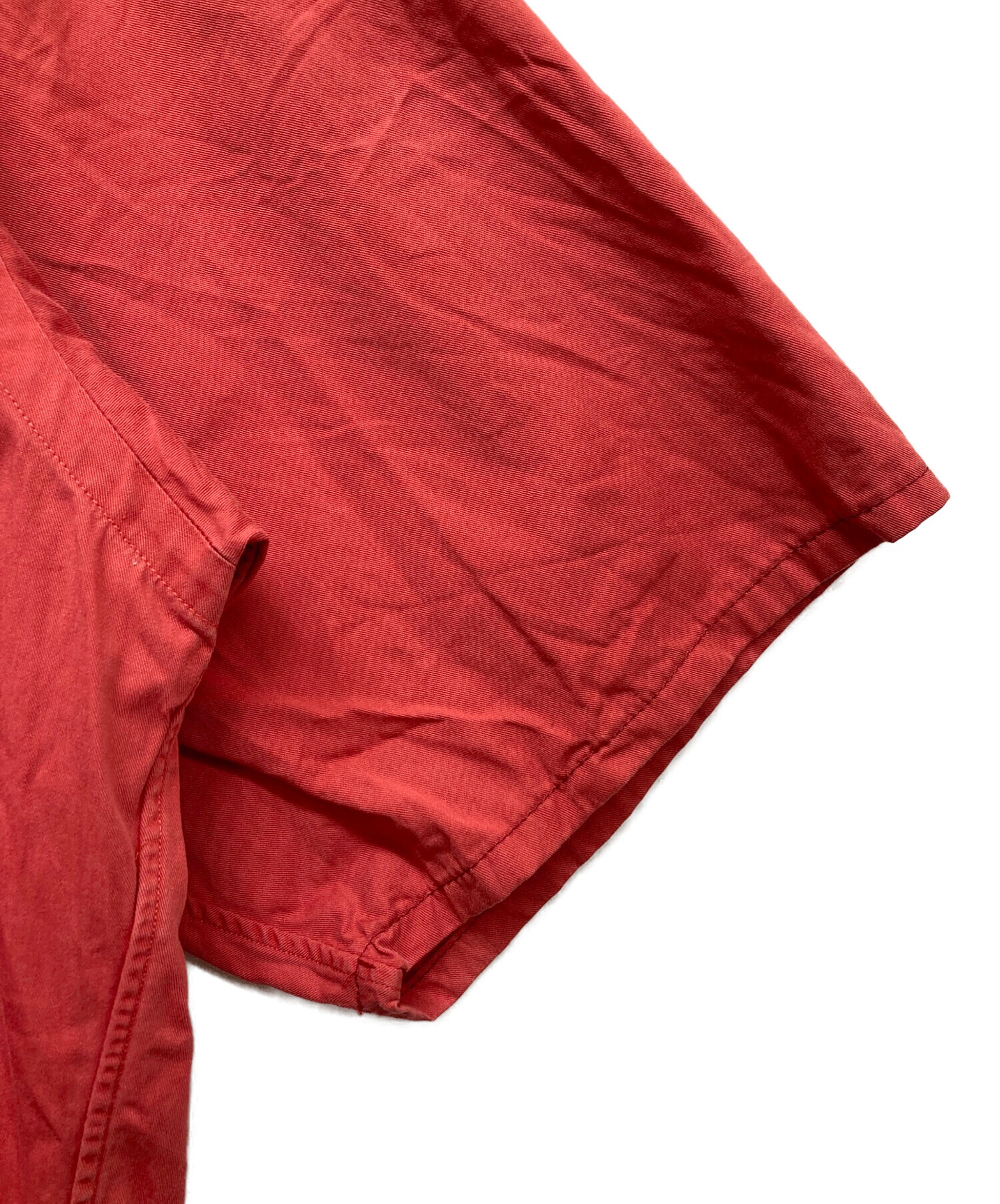 中古・古着通販】RALPH LAUREN (ラルフローレン) 半袖シャツ レッド 