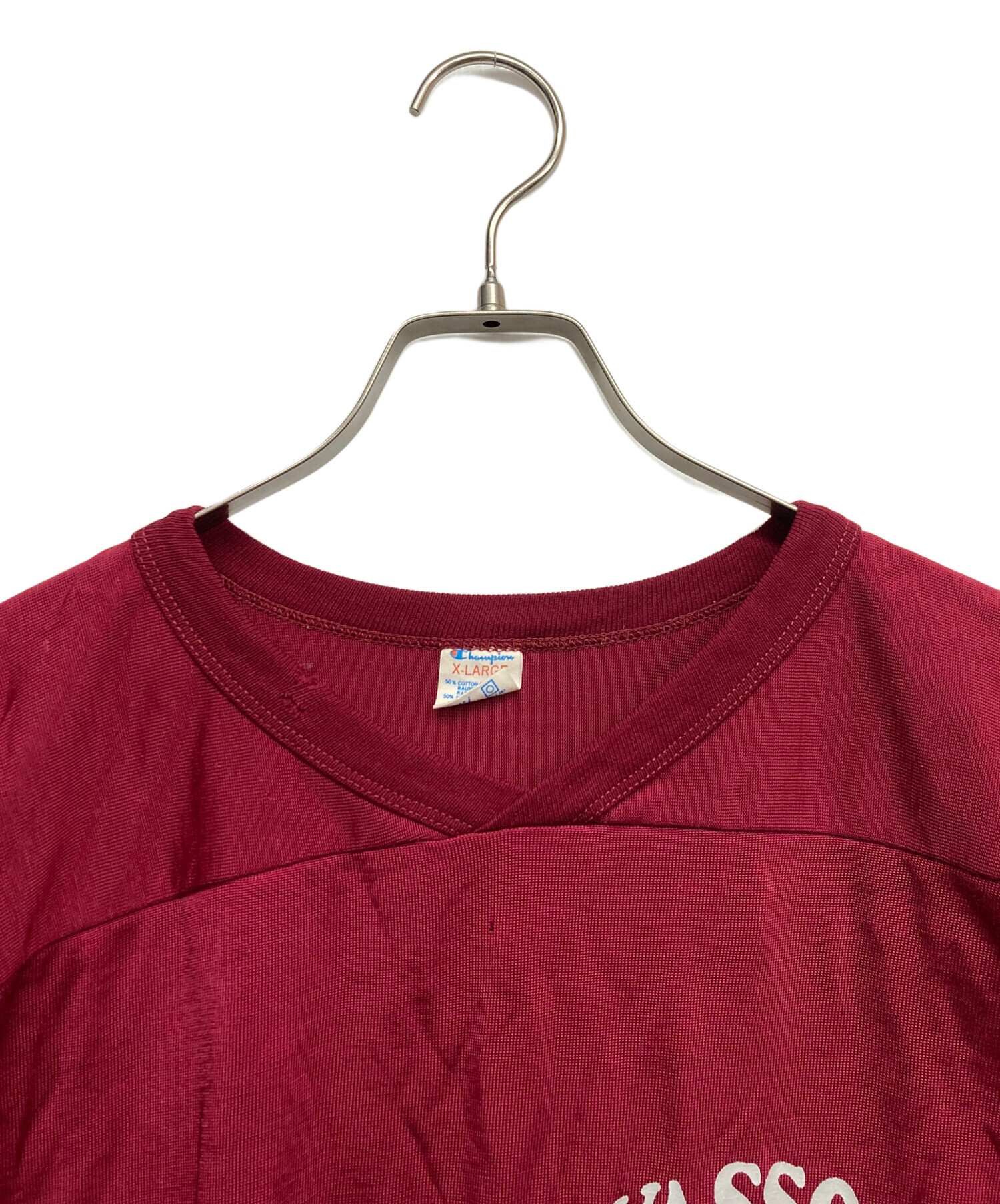 中古・古着通販】Champion (チャンピオン) 80s フットボールTシャツ 