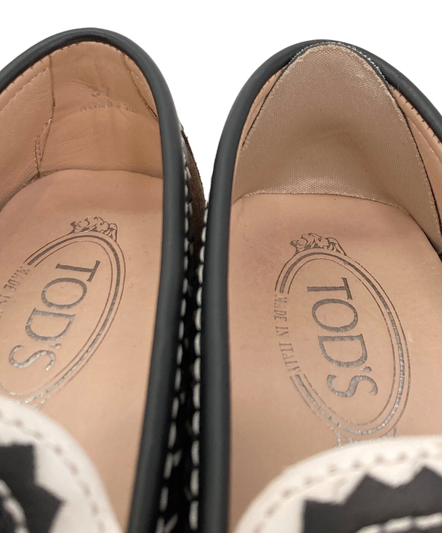 中古・古着通販】TOD'S (トッズ) タッセルローファー ブラウン サイズ