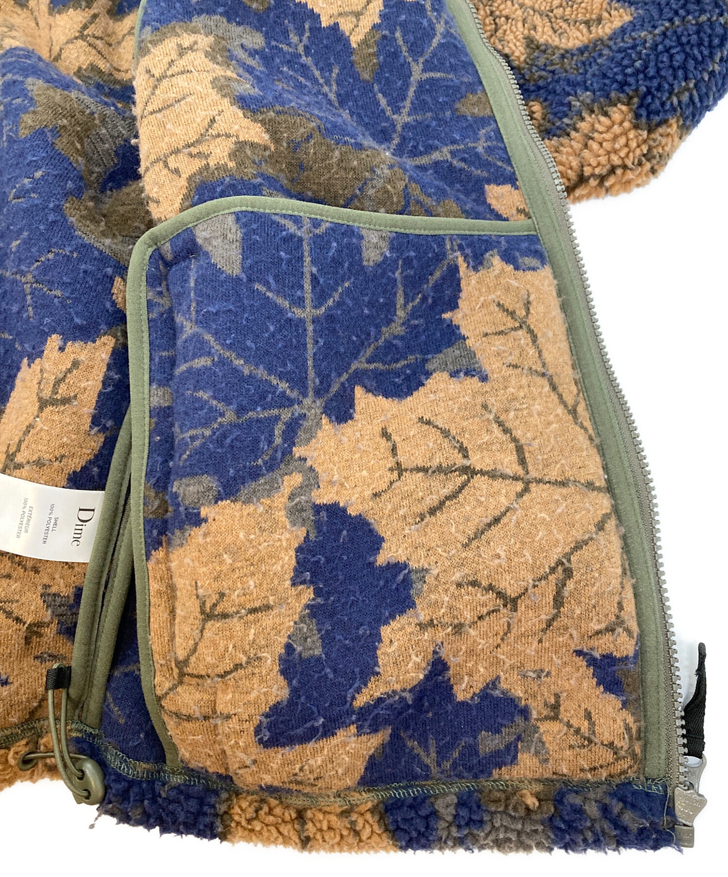 中古・古着通販】Dime (ダイム) Sherpa Canadian Zip Fleece ネイビー