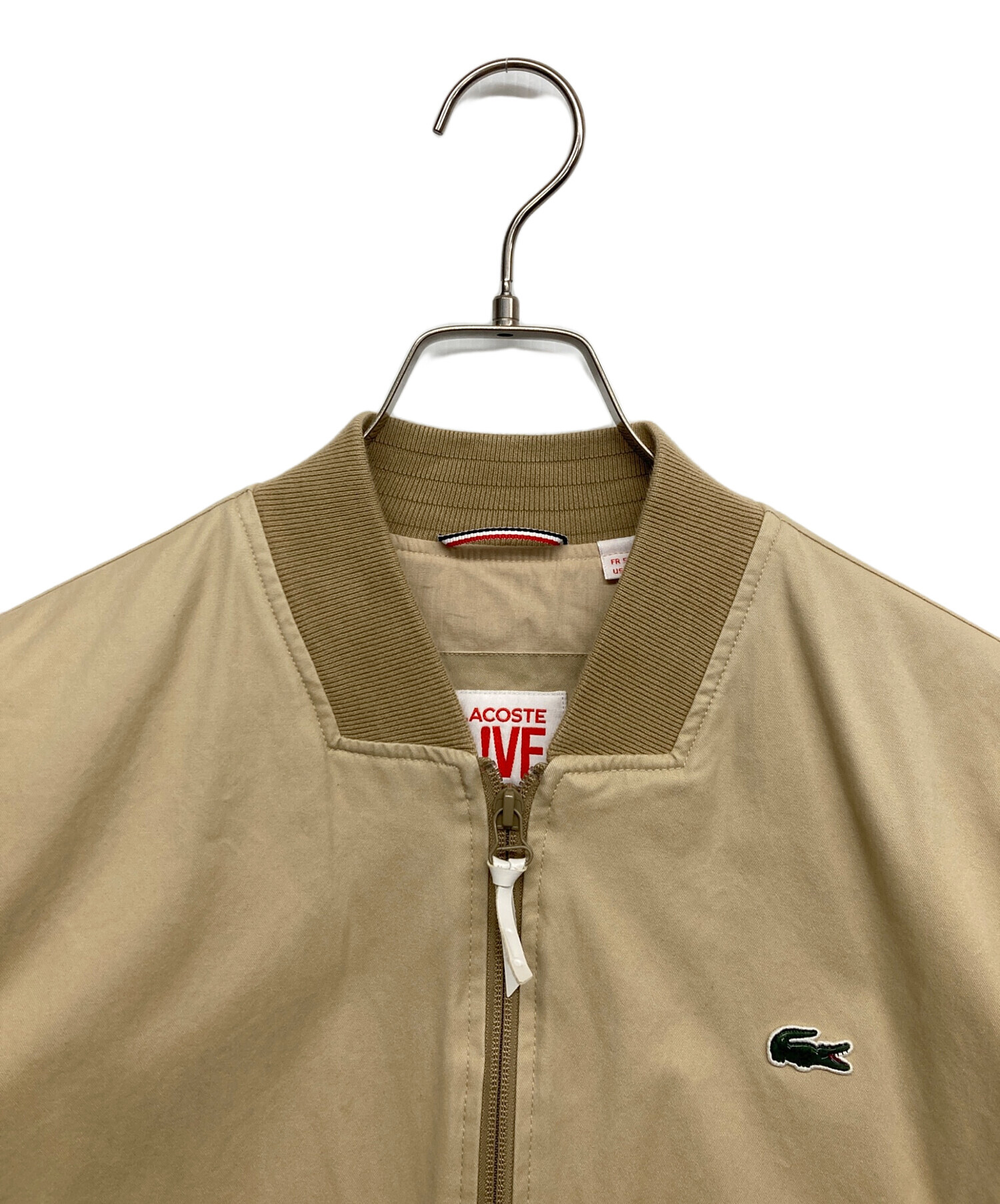 中古・古着通販】LACOSTE LIVE (ラコステライブ) ブルゾン ブラウン 