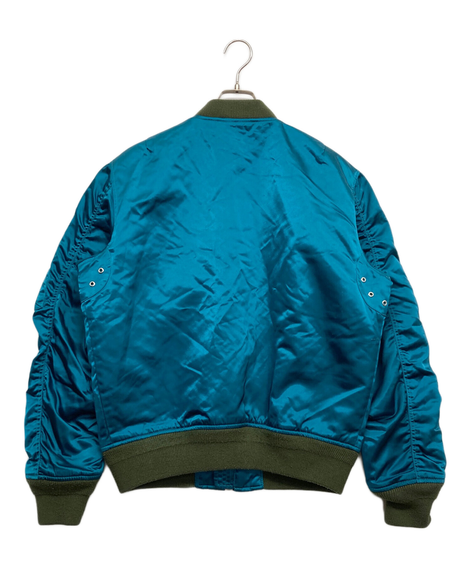 DIESEL サテン ボンバージャケット MA-1 新品タグ付き 中古・古着通販】DIESEL (ディーゼル) サテンボンバージャケット