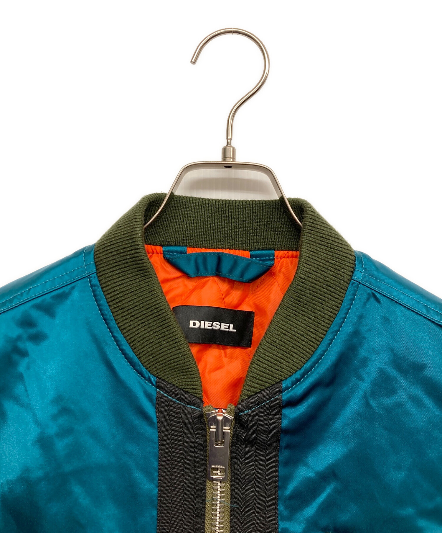 中古・古着通販】DIESEL (ディーゼル) サテンボンバージャケット