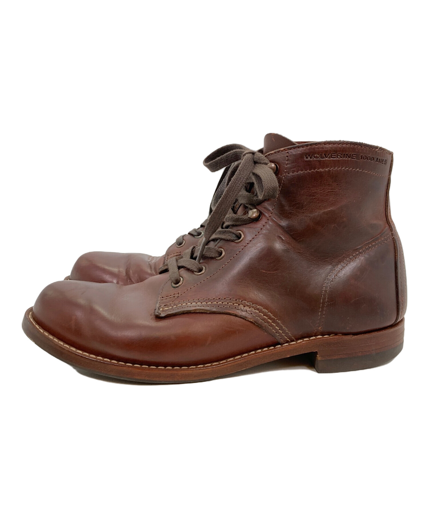 中古・古着通販】WOLVERINE (ウルヴァリン) 1000 MILE BOOT ブラウン 