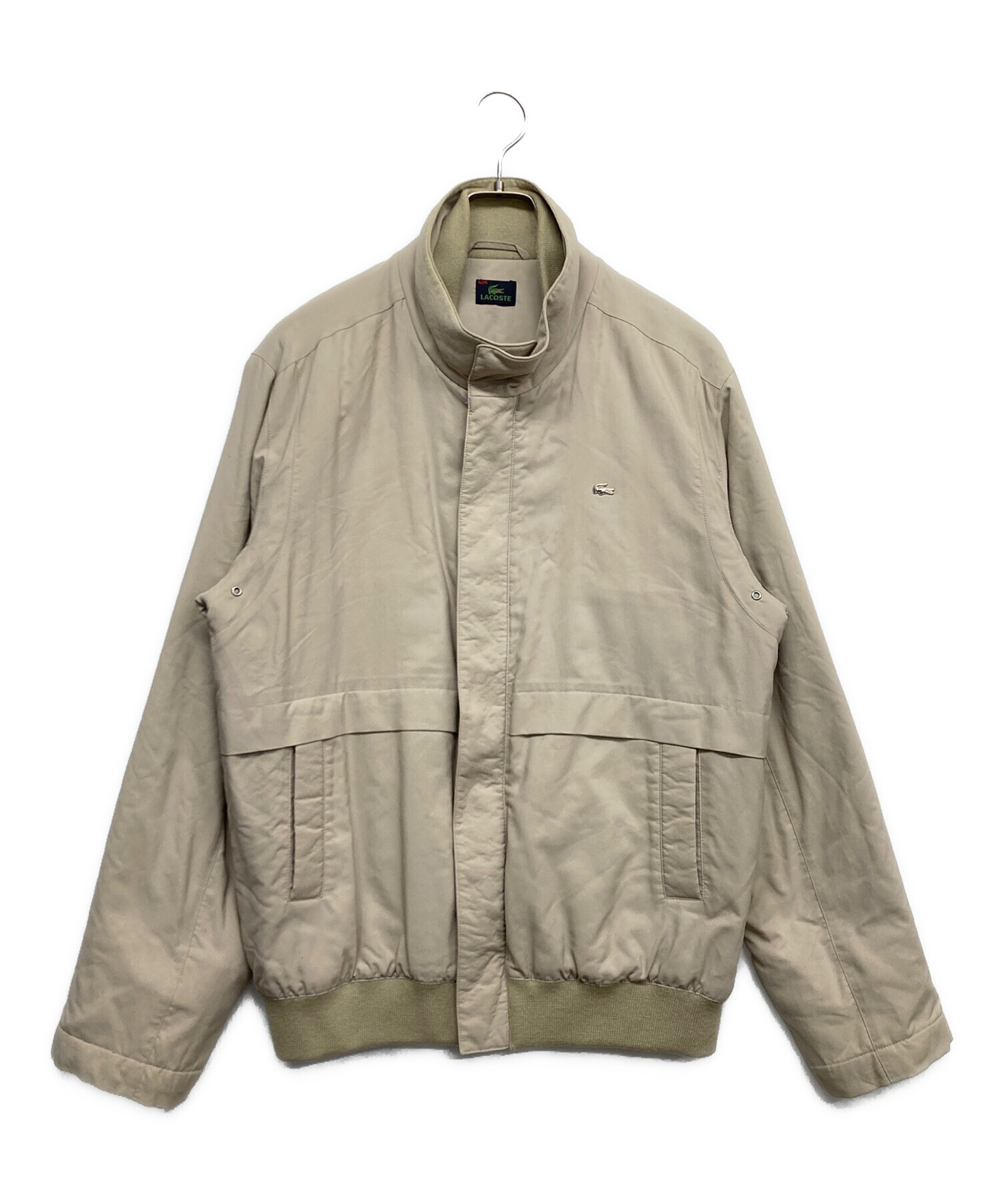 中古・古着通販】LACOSTE (ラコステ) 中綿ジャケット ブラウン サイズ