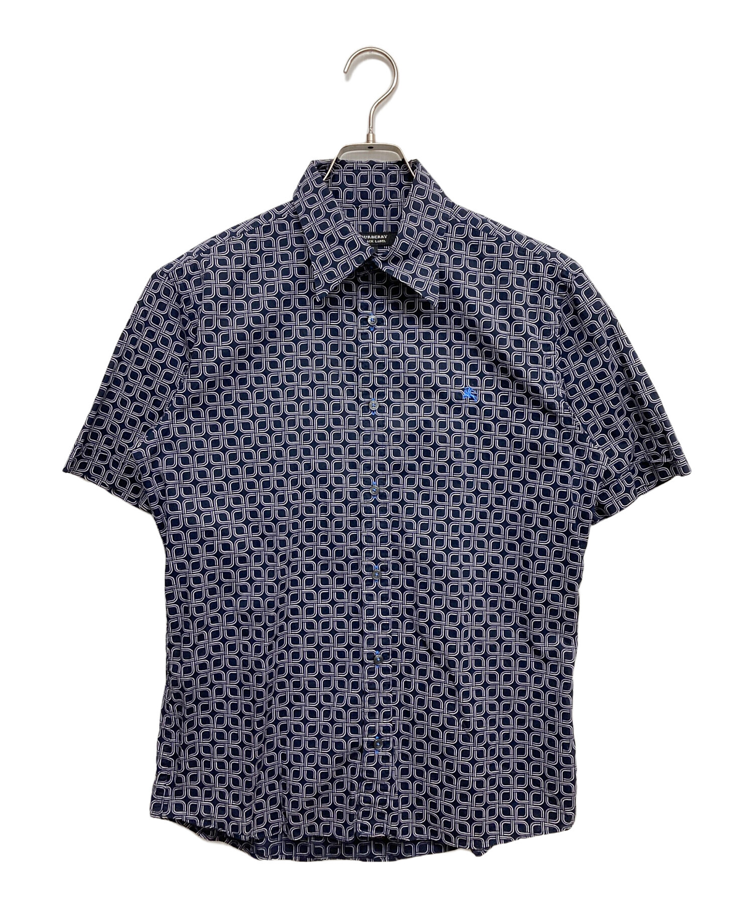 バーバリーブラックレーベル 半袖シャツ 値下げ 中古・古着通販】BURBERRY BLACK LABEL (バーバリーブラックレーベル