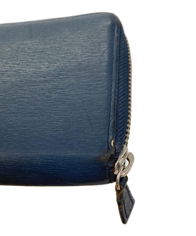 未使用ポーター ネイビージップ長財布 中古・古着通販】PORTER (ポーター) 長財布 ネイビー｜ブランド・古着