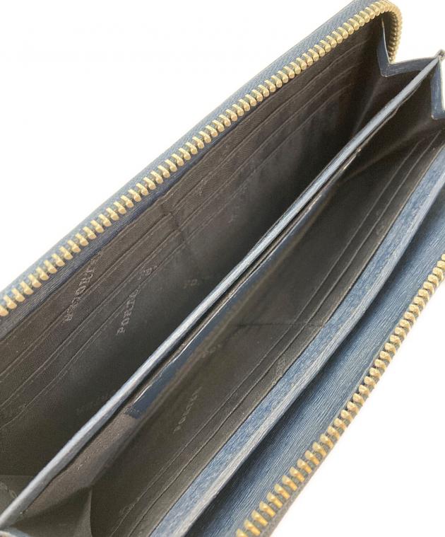 中古・古着通販】PORTER (ポーター) 長財布 ネイビー｜ブランド・古着