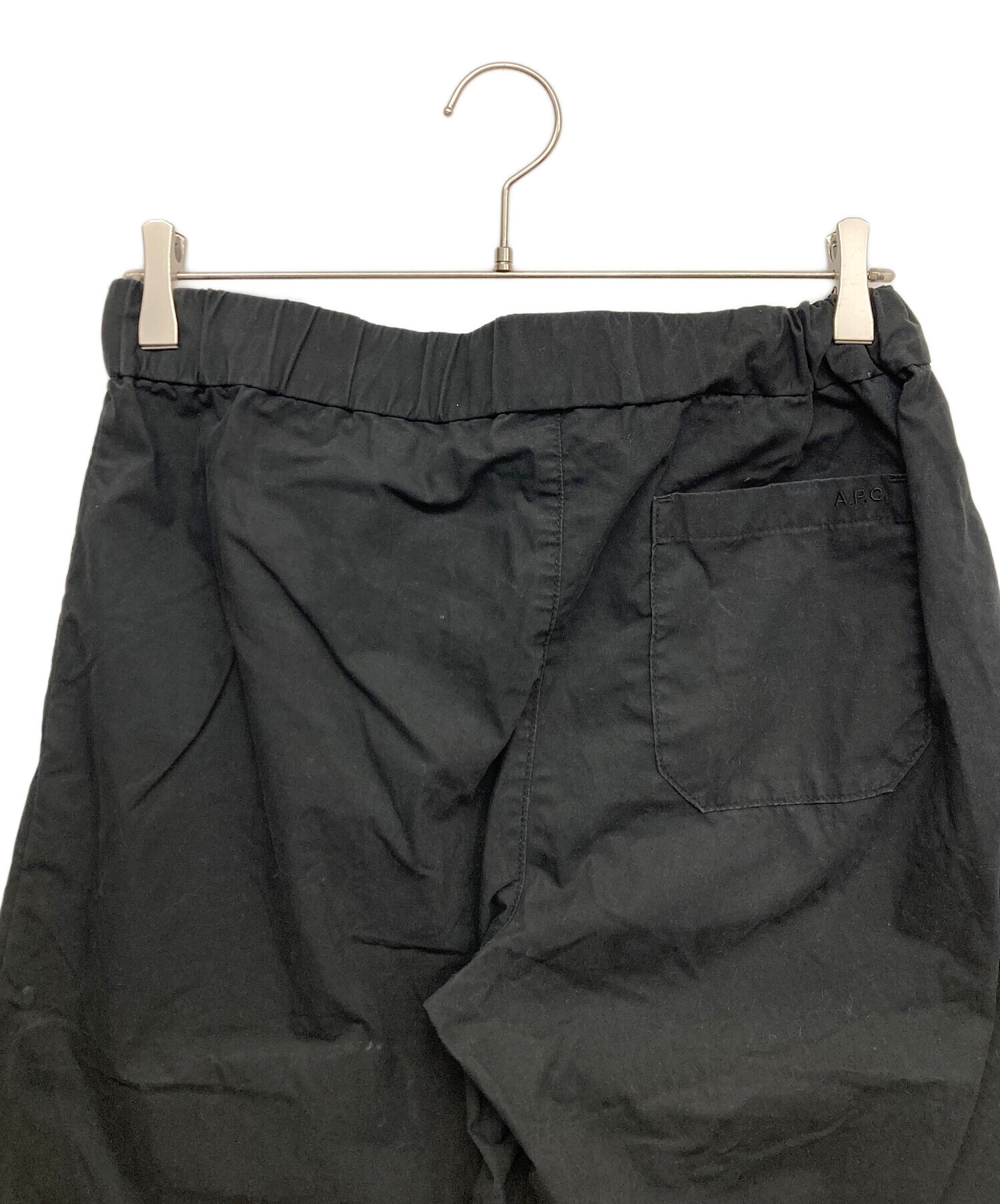 中古・古着通販】A.P.C. (アーペーセー) テーパードパンツ ブラック
