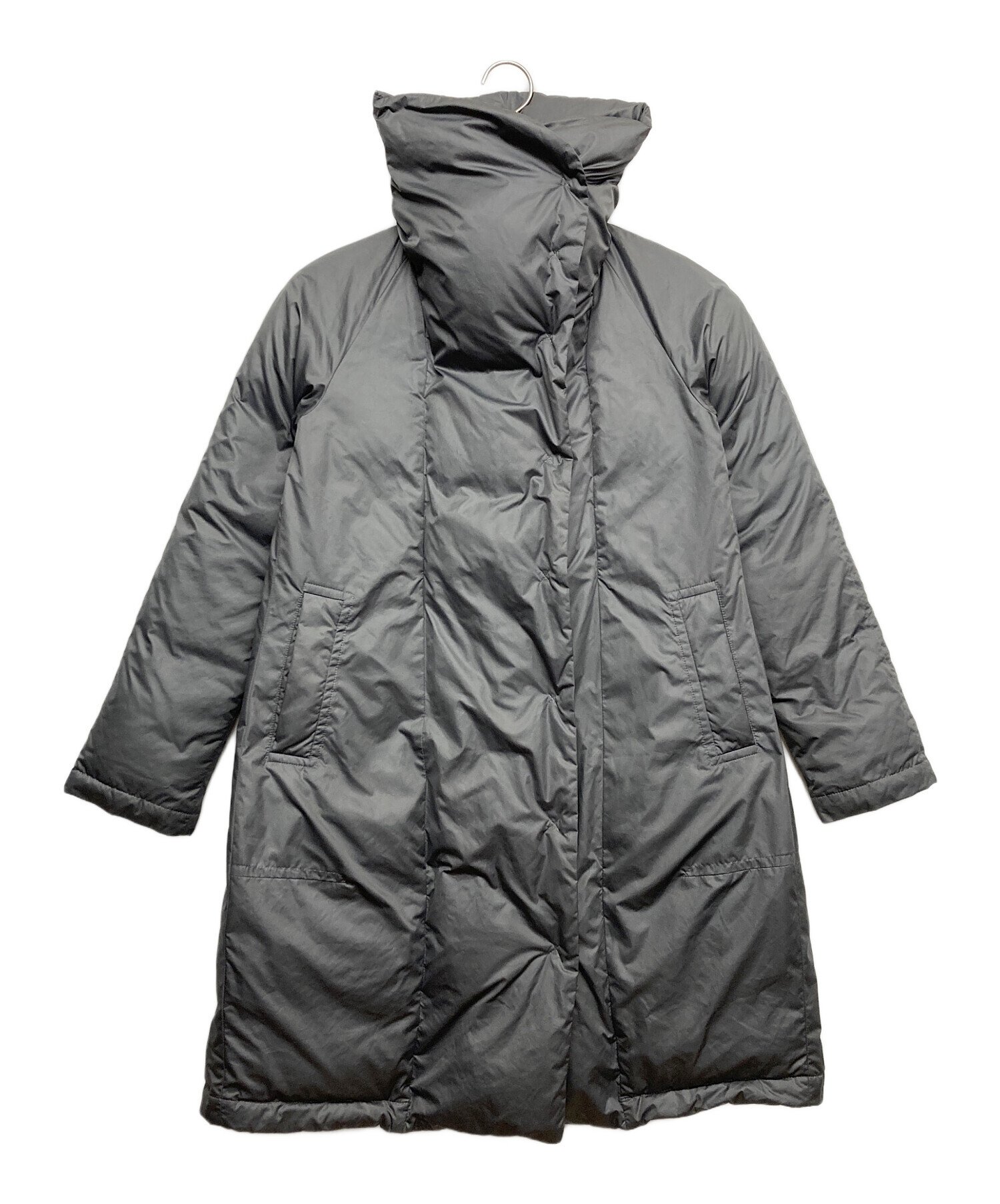 中古・古着通販】theory (セオリー) ダウンコート グレー サイズ:P 