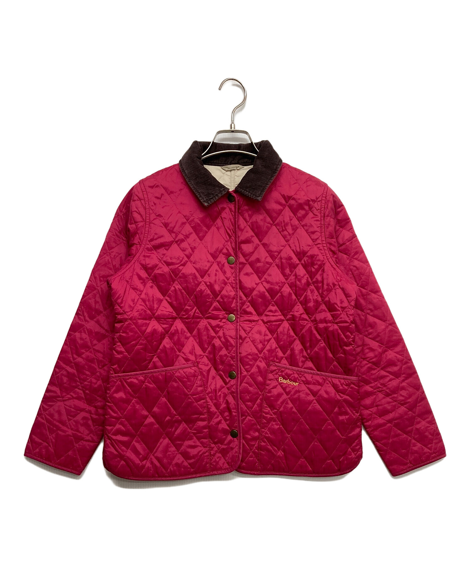 中古・古着通販】Barbour (バブアー) キルティングジャケット ピンク