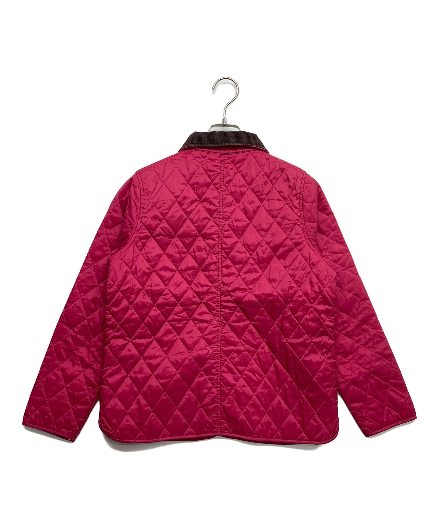 Barbour - Barbour バブアー SUMMER LIDDESDALE QUILT キルティングベスト ピンク(レディース 10)中古 古着 U3388 中古・古着通販】Barbour (バブアー) キルティングジャケット ピンク