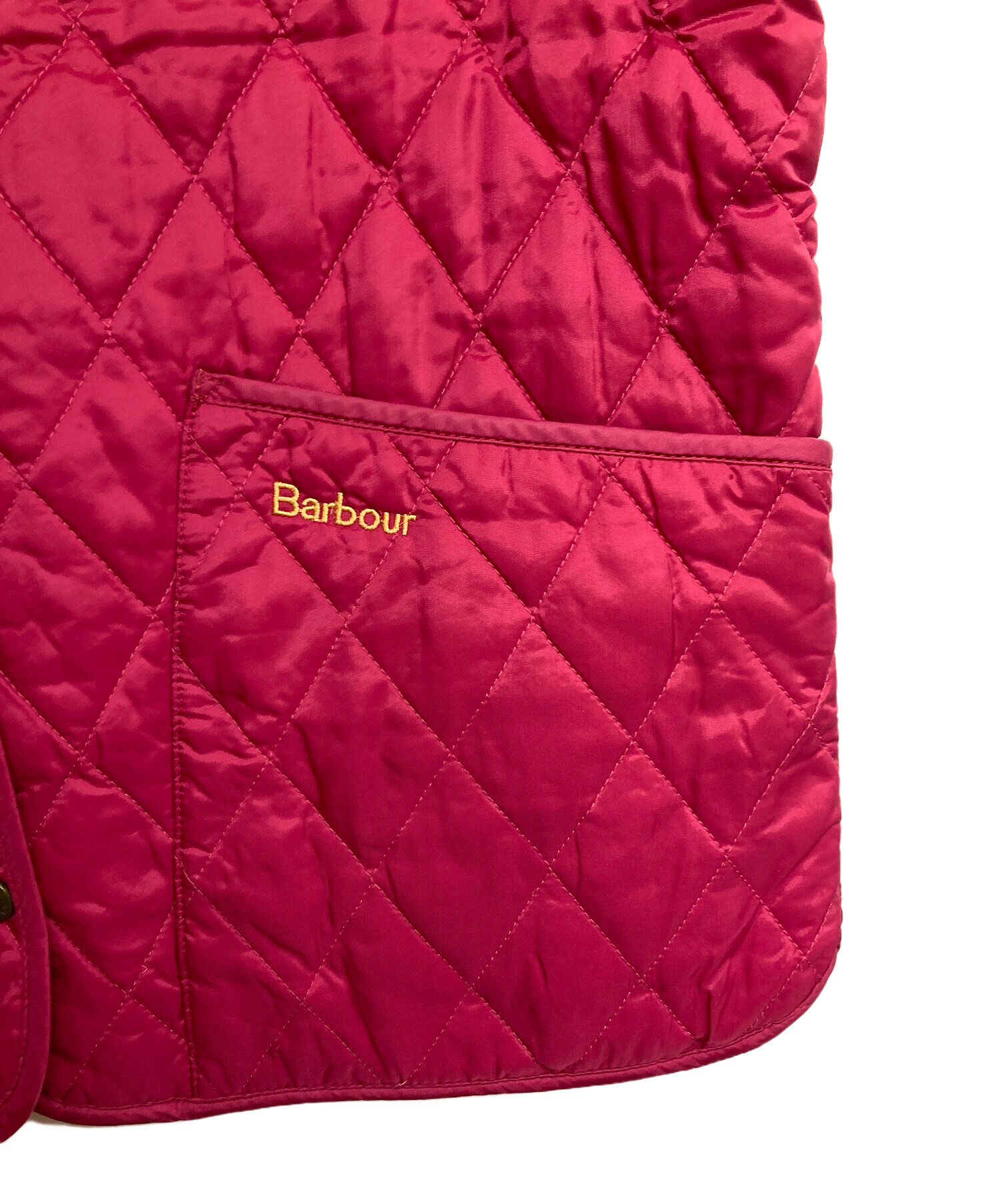 中古・古着通販】Barbour (バブアー) キルティングジャケット ピンク