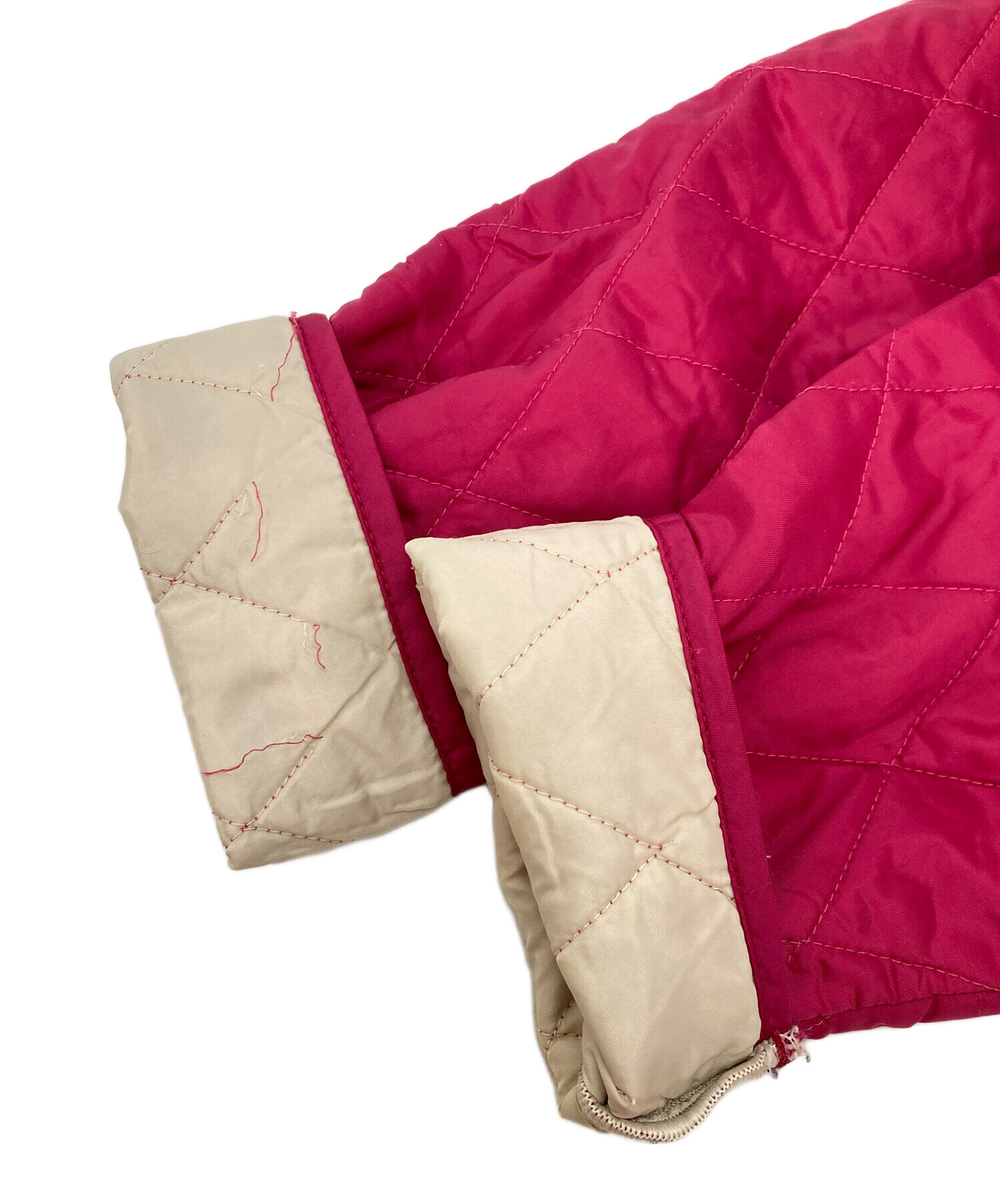 中古・古着通販】Barbour (バブアー) キルティングジャケット ピンク