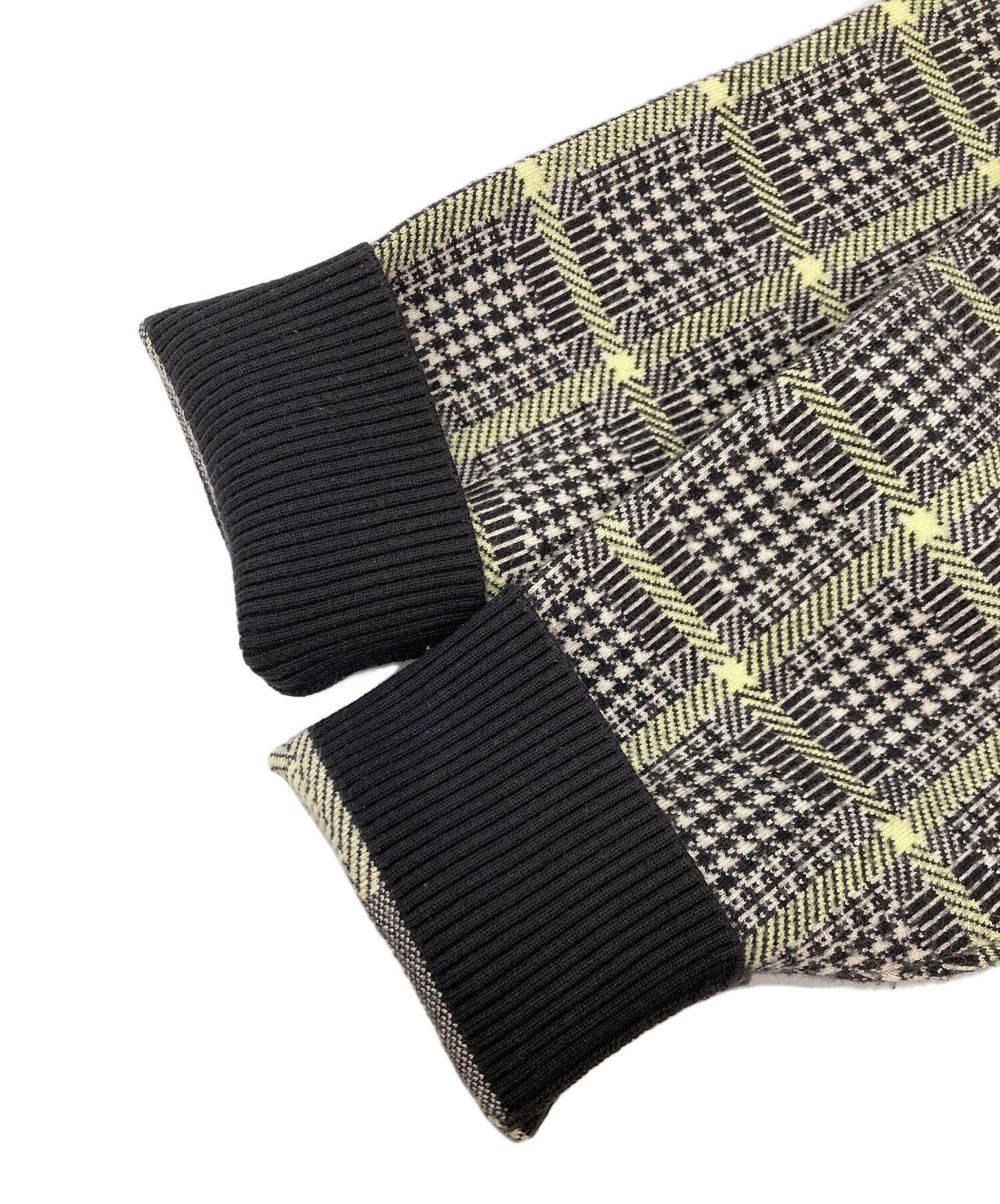 アルマーニ カーディガン サイズ：44 ブラック ビスコース/ポリアミド メンズ ARMANI 【中古】 中古・古着通販】ARMANI EXCHANGE (アルマーニ エクスチェンジ) ニット