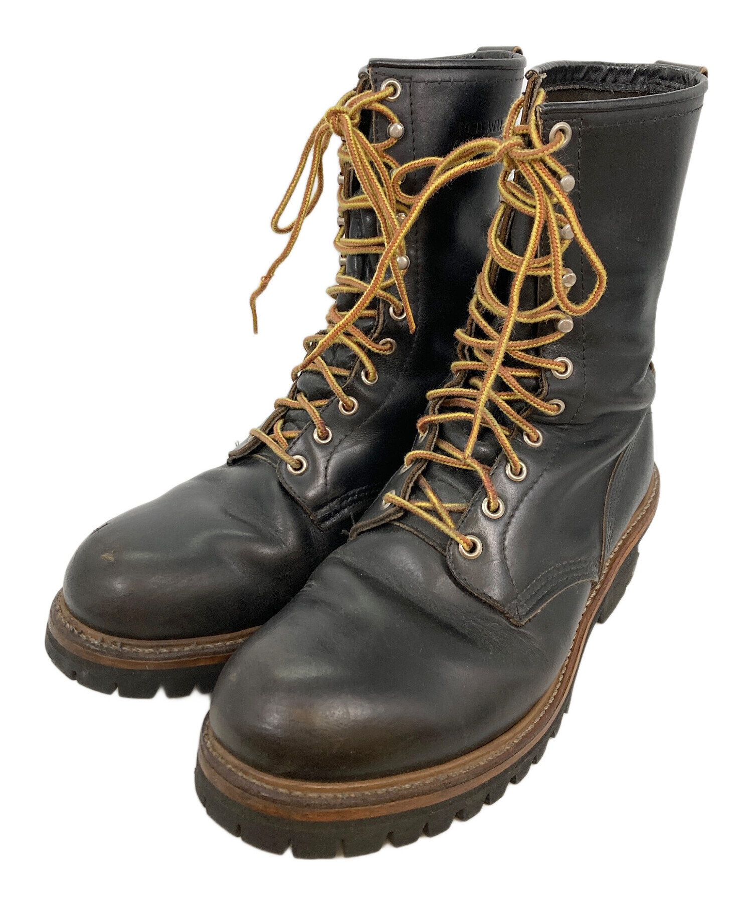 中古・古着通販】RED WING (レッドウィング) ロガーブーツ ブラック