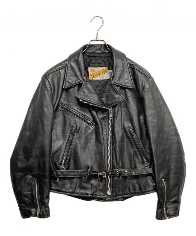 中古・古着通販】Schott (ショット) ライダースジャケット ブラック