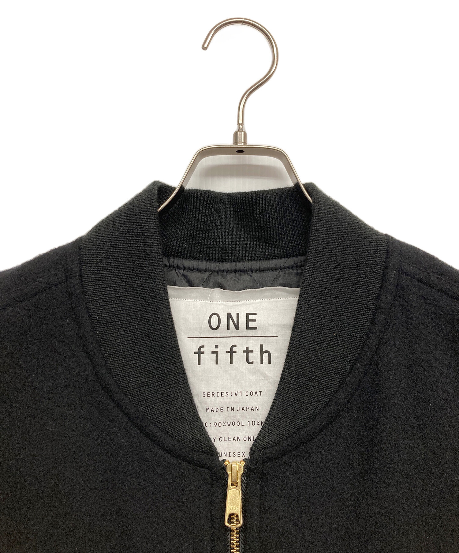 中古・古着通販】ONE Fifth (ワンフィフス) BOB W Zip Wool Vest 