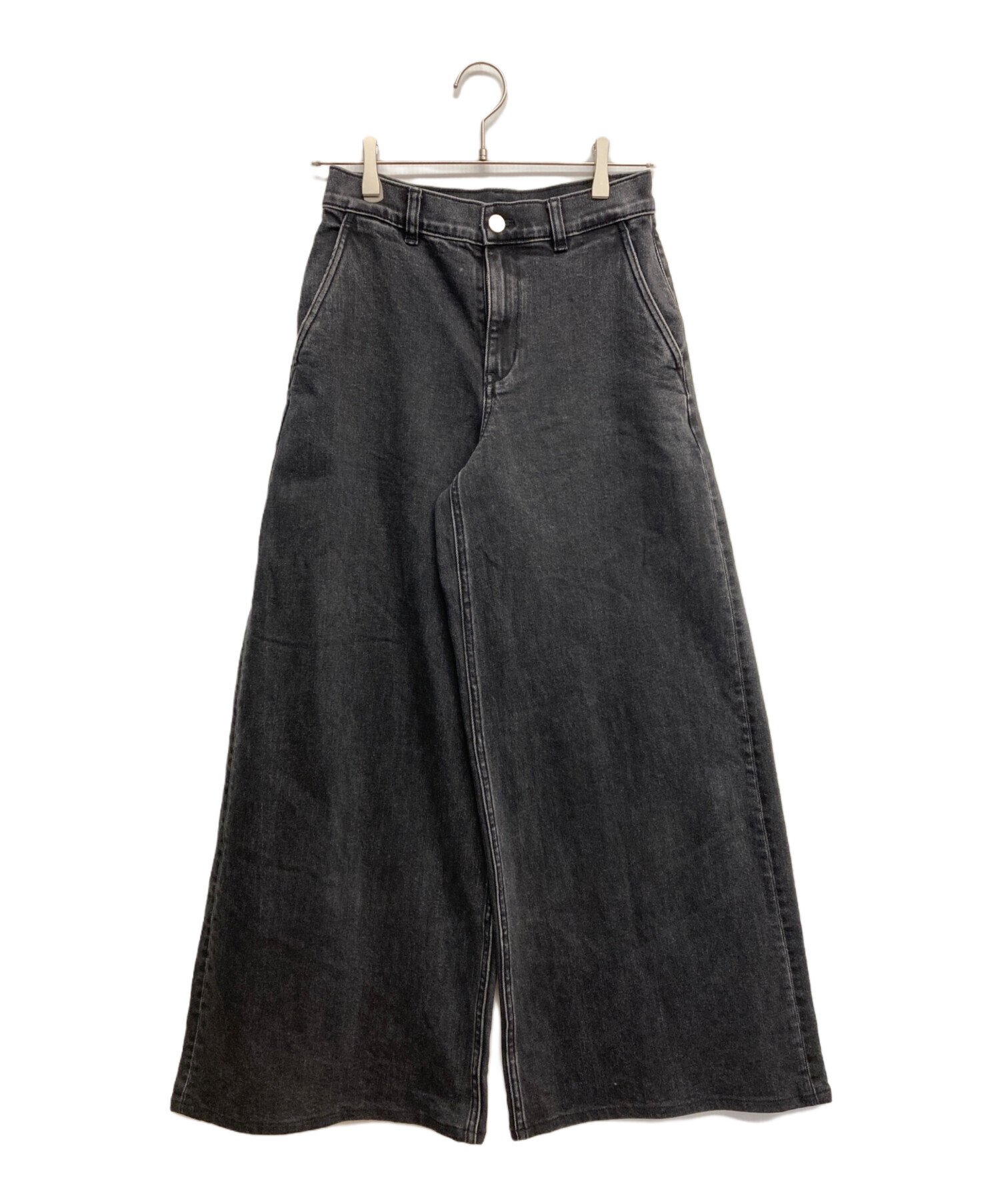 中古・古着通販】theory (セオリー) New ST Denim Bk Wide HW Pant D 中古・古着通販】theory (セオリー) New ST Denim Bk Wide HW Pant D