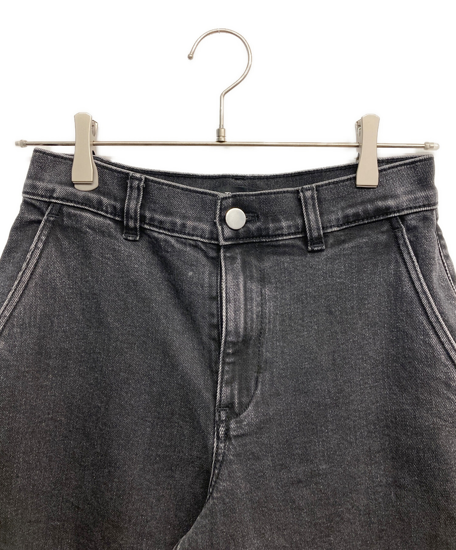 中古・古着通販】theory (セオリー) New ST Denim Bk Wide HW Pant D