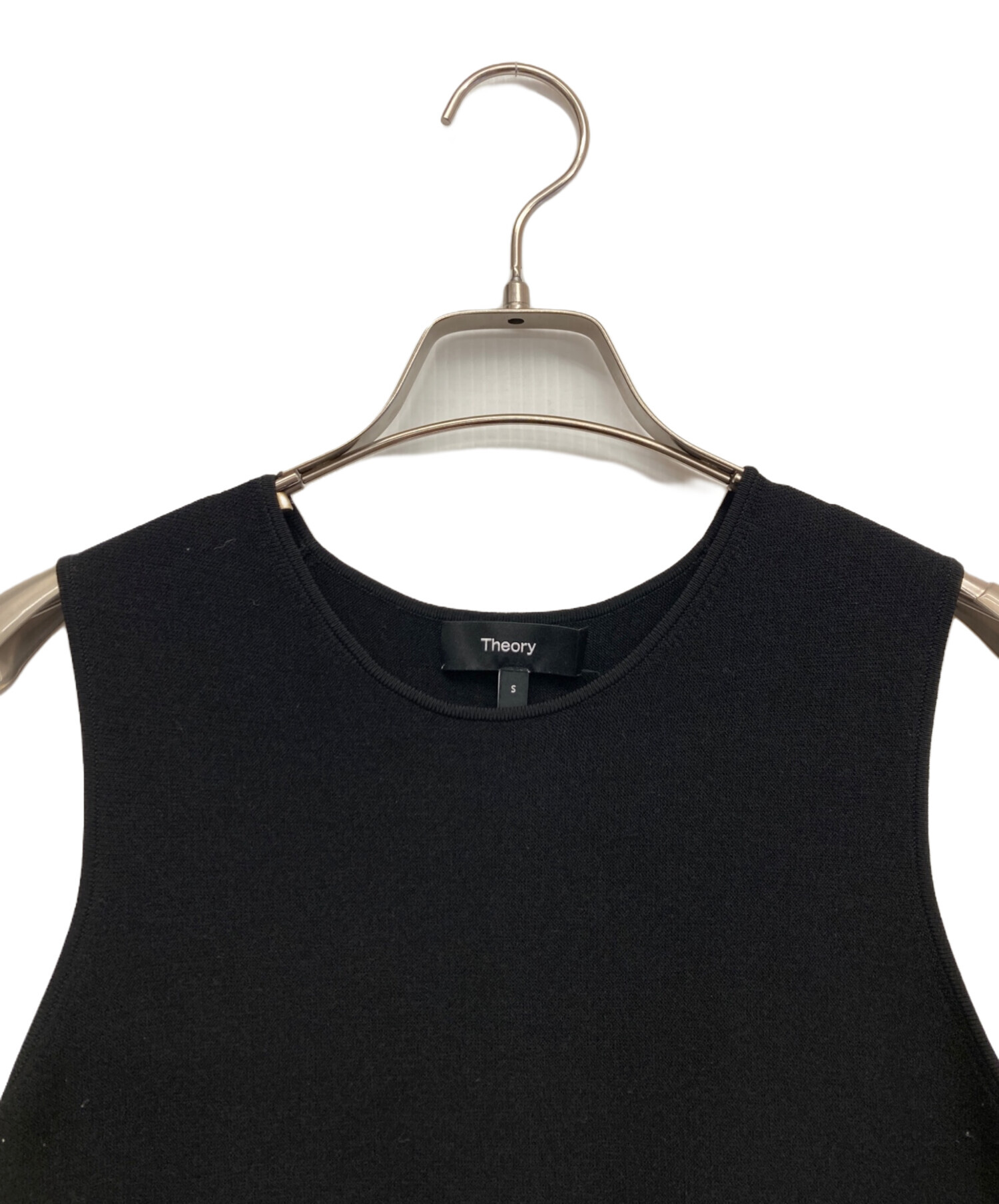 中古・古着通販】theory (セオリー) Wooster Crepe Knit SLVLESS Shift