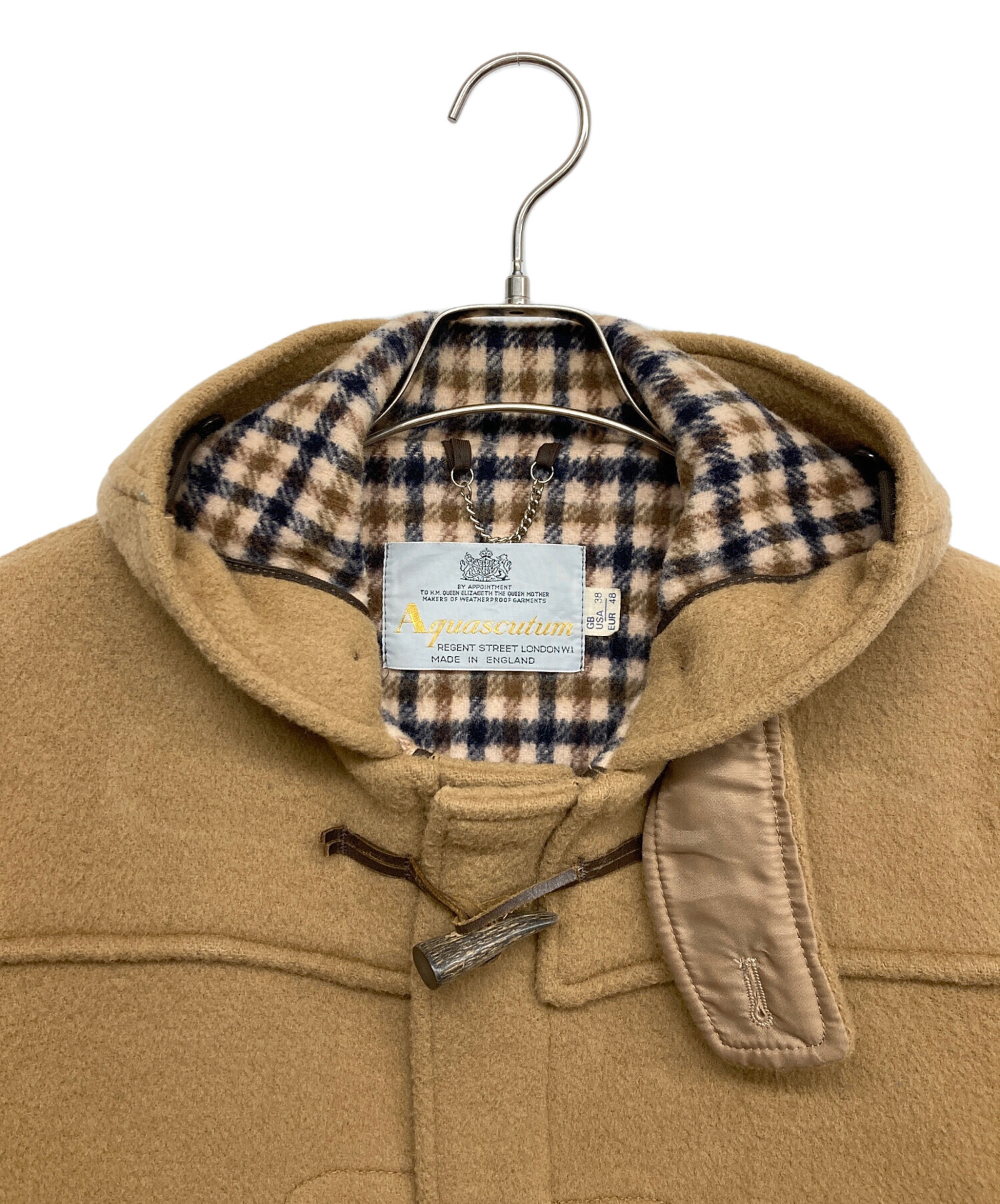 中古・古着通販】Aquascutum (アクアスキュータム) ダッフルコート